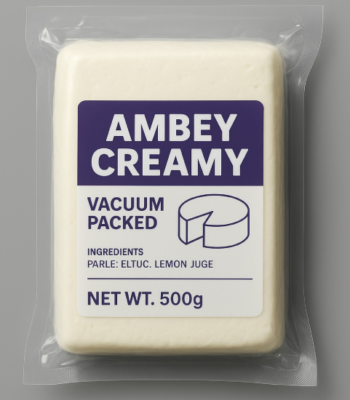 Fresh Paneer with Vacuum Pecking